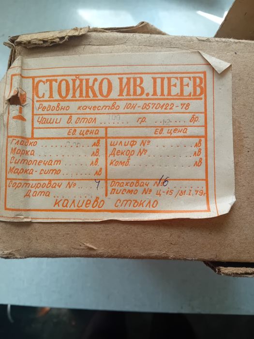 Едновремешни Чашки за коняк