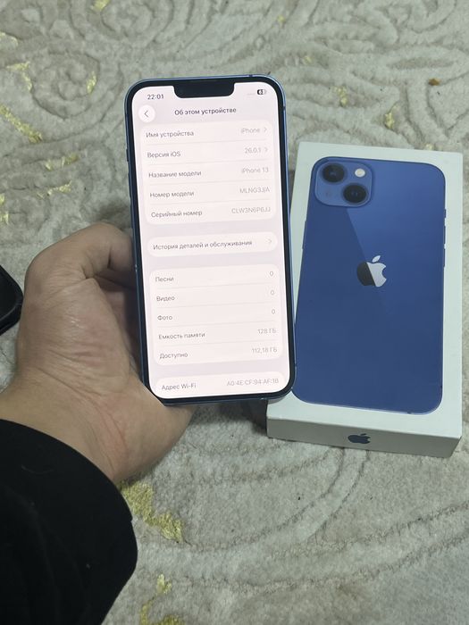 Iphone 13 128gb ochilmagan