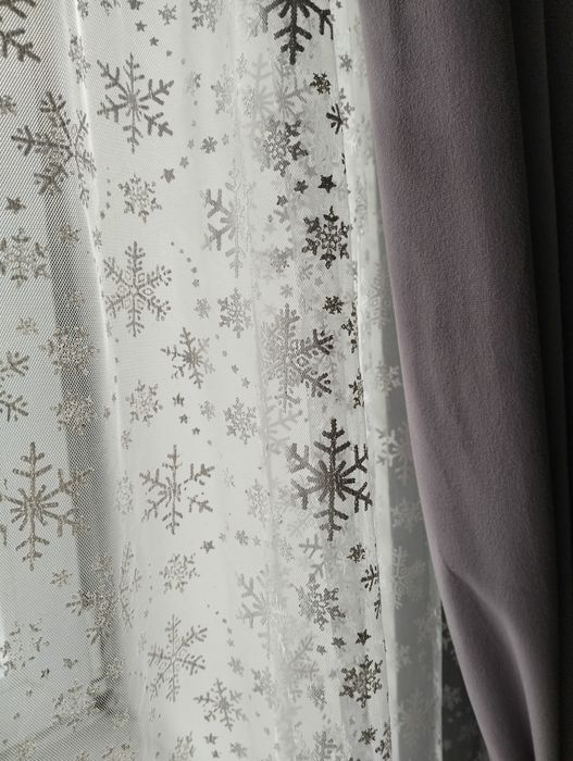 Perdele frumoase de Crăciun ,iarna