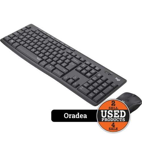 Kit Tastatura si Mouse wireless Logitech MK295, US | UsedProducts.ro