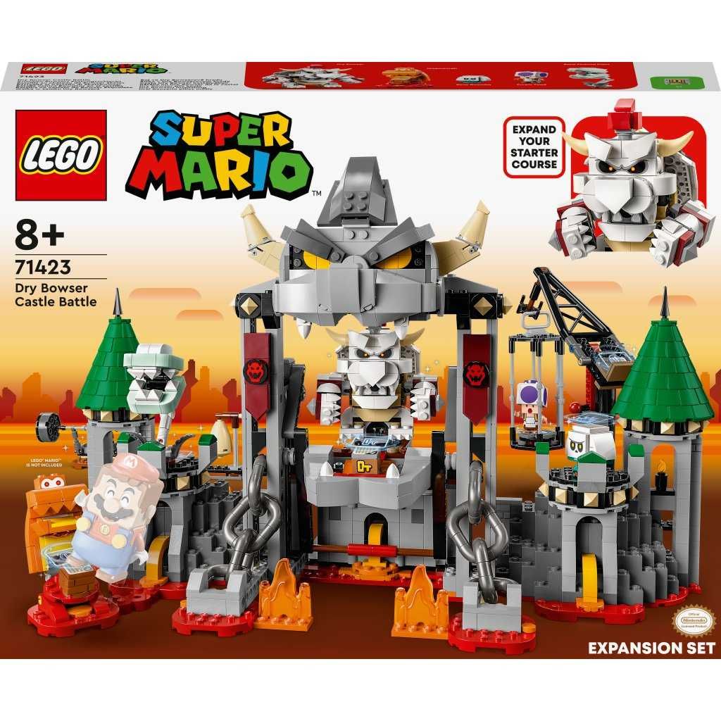 LEGO  Super Mario Batalia lui Dry Bowser de la castel 71423