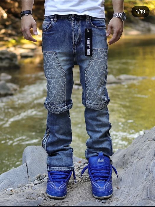 Flared blue SW jeans SZ