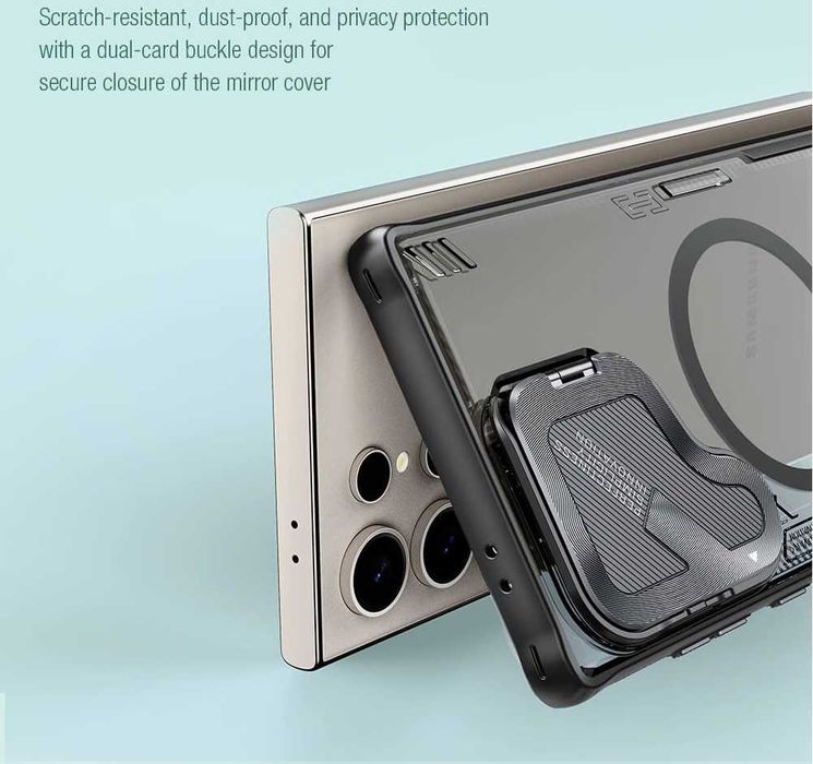кейс NILLKIN Iceblade Prop Magnet Samsung Galaxy S24 Ultra + протектор