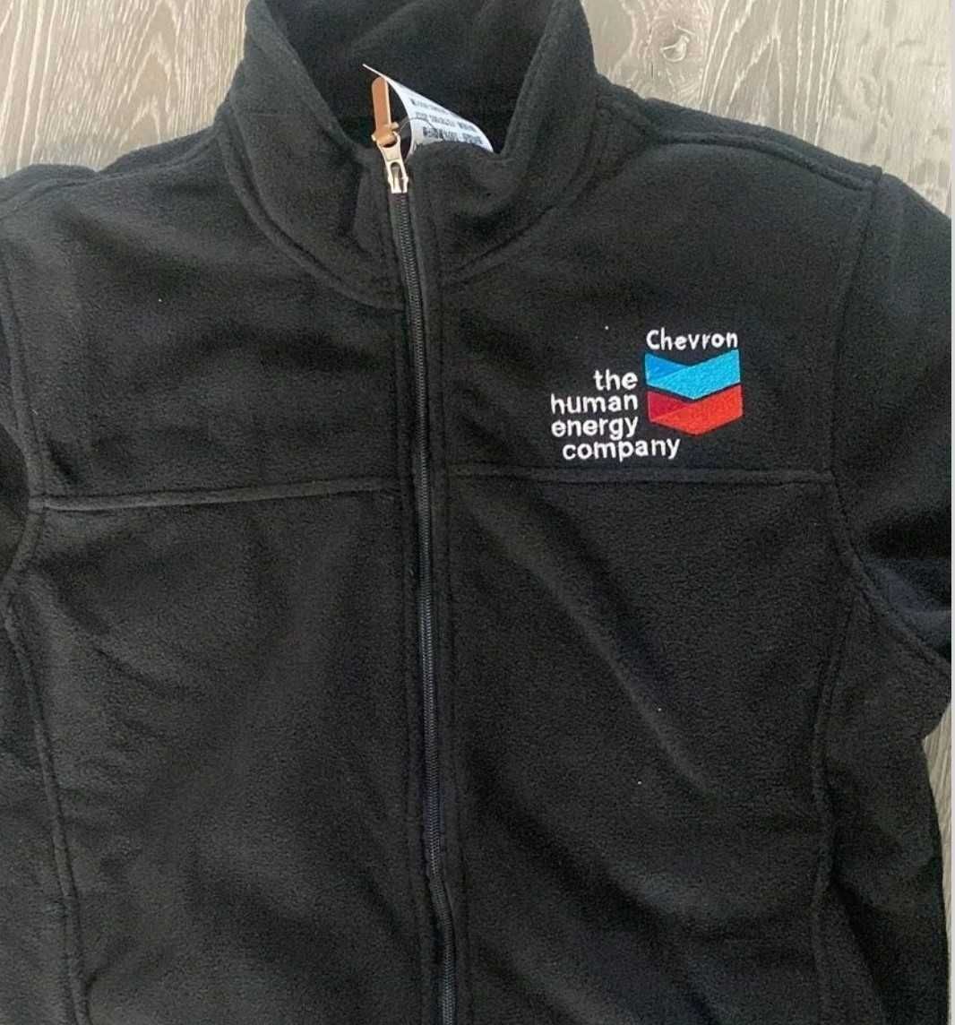 Флиска черная с логотипом