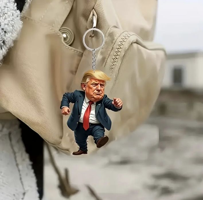 Акриловый брелок - Дональд ТРАМП