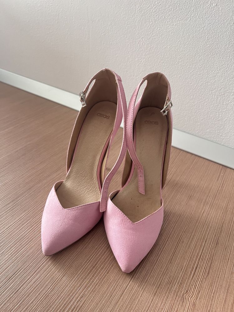 Pantofi Asos baby pink