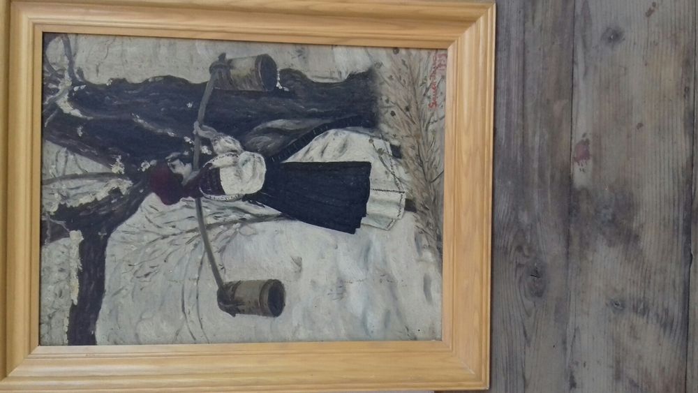 Tablou pe panza din 1939