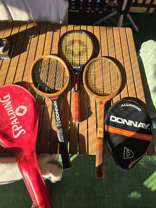 Rachete tenis vintage, semnătura Bijon Borg