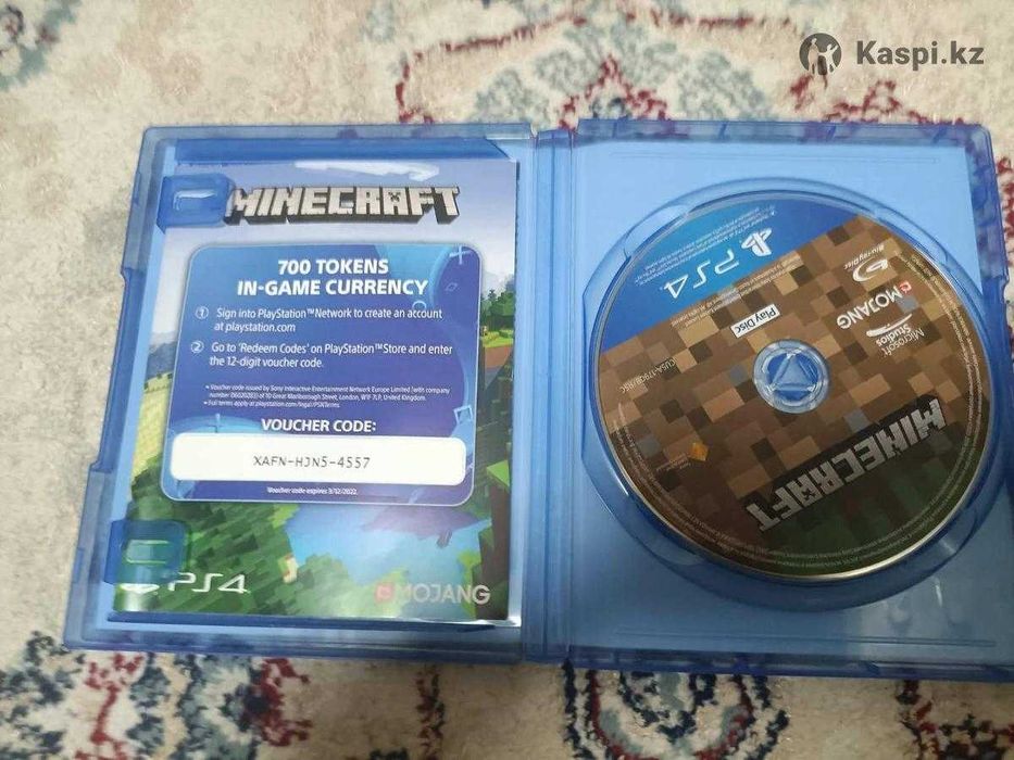 Продам диск Minecraft для PS 4