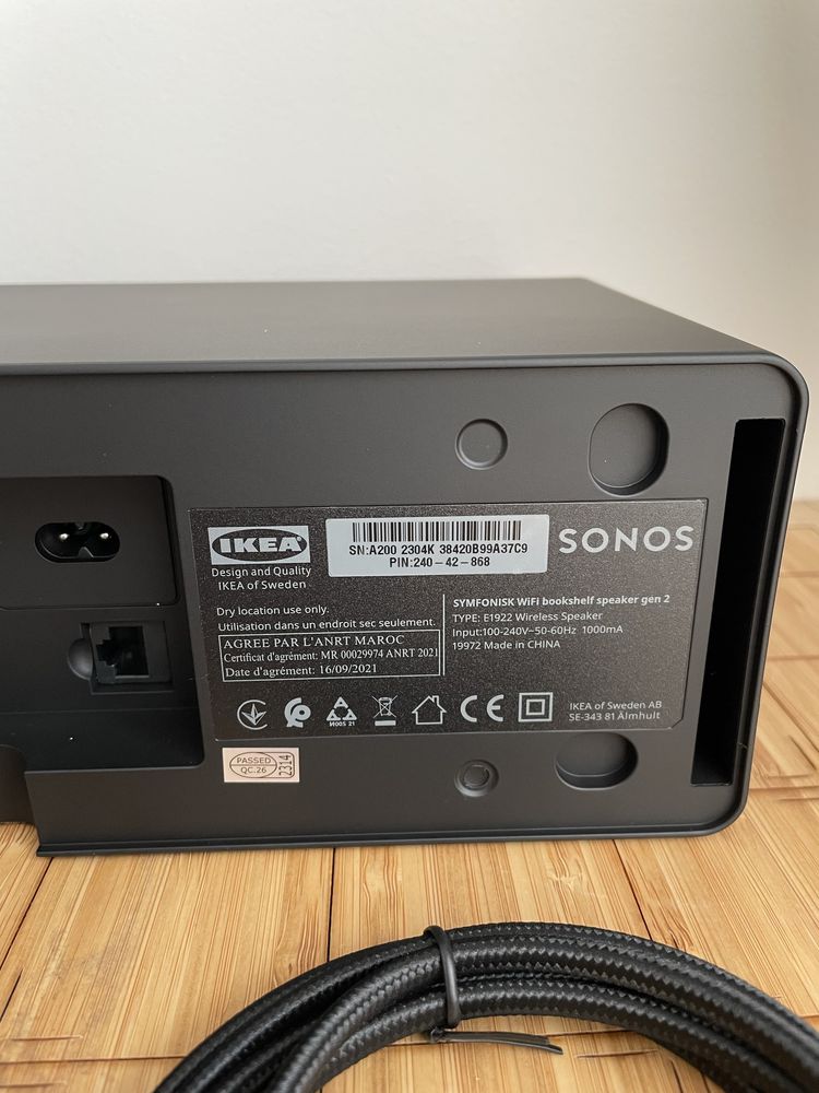 Boxe sonos symfonisk negre