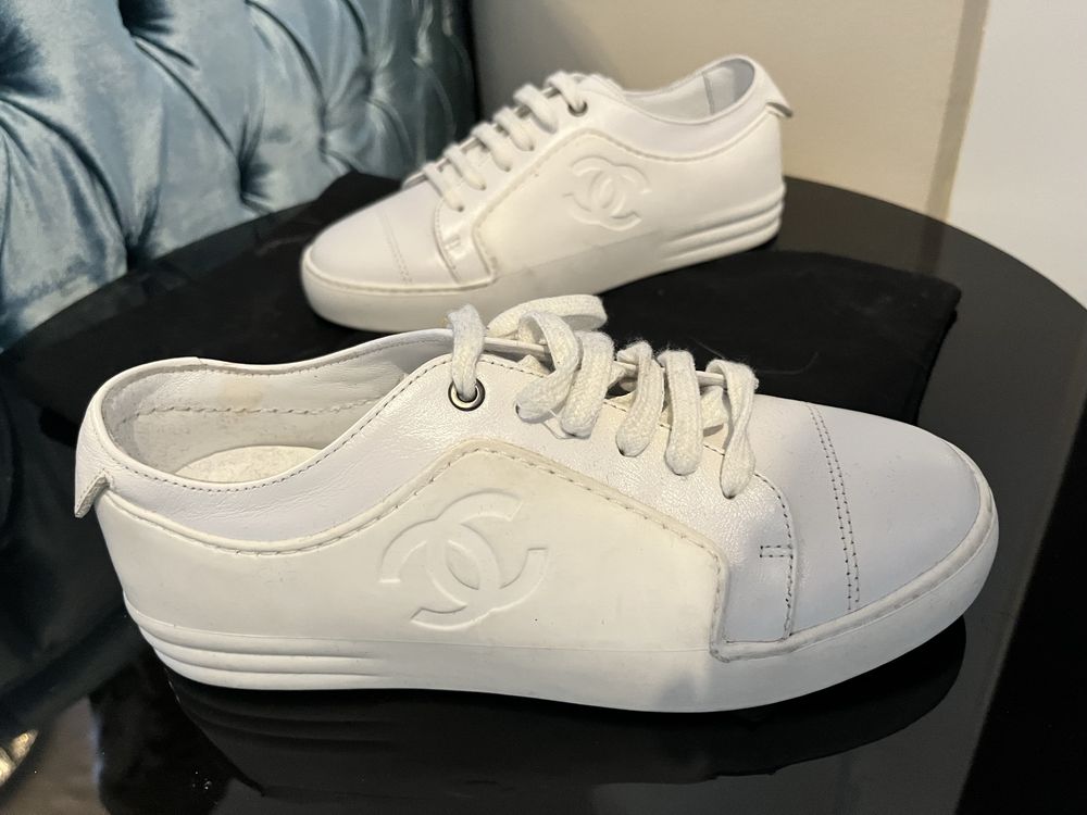 Adidasi Chanel 36, piele naturala