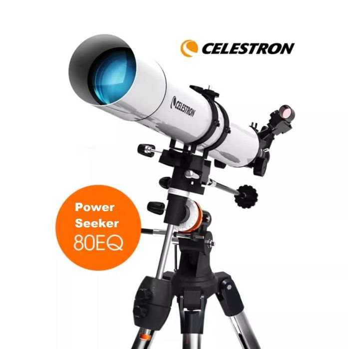 Телескоп CELESTRON 80 EQ Pro Полный комплект + комплект окуляр + сумка