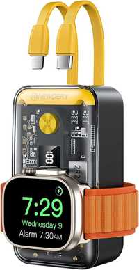 NEWDERY Power Bank за Apple Watch 9/Ultra и iРhone 10000mAh, 22.5W
