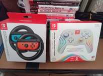 Pachet:Volan Nintendo Controller Maneta wifi Afterglow Nintendo Switch