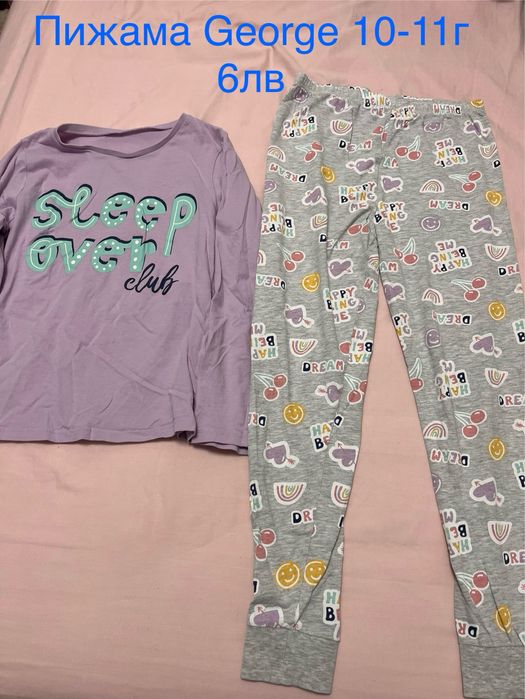 Пижами, клинове, потници, анцузи за момиче Primark George