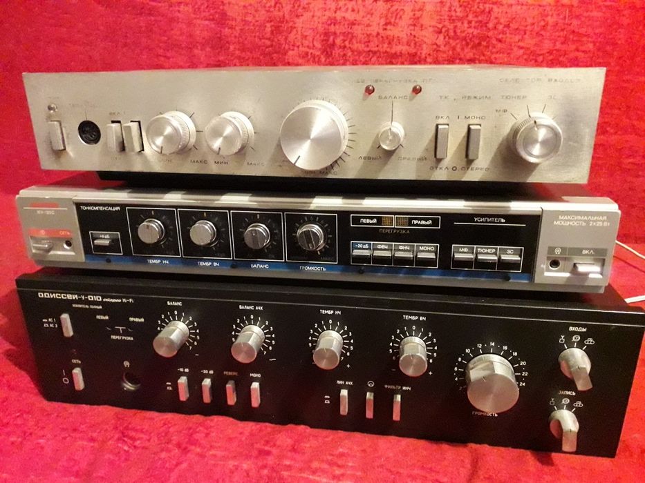 Усилители звука СССР Одиссей Вега , Амфитон