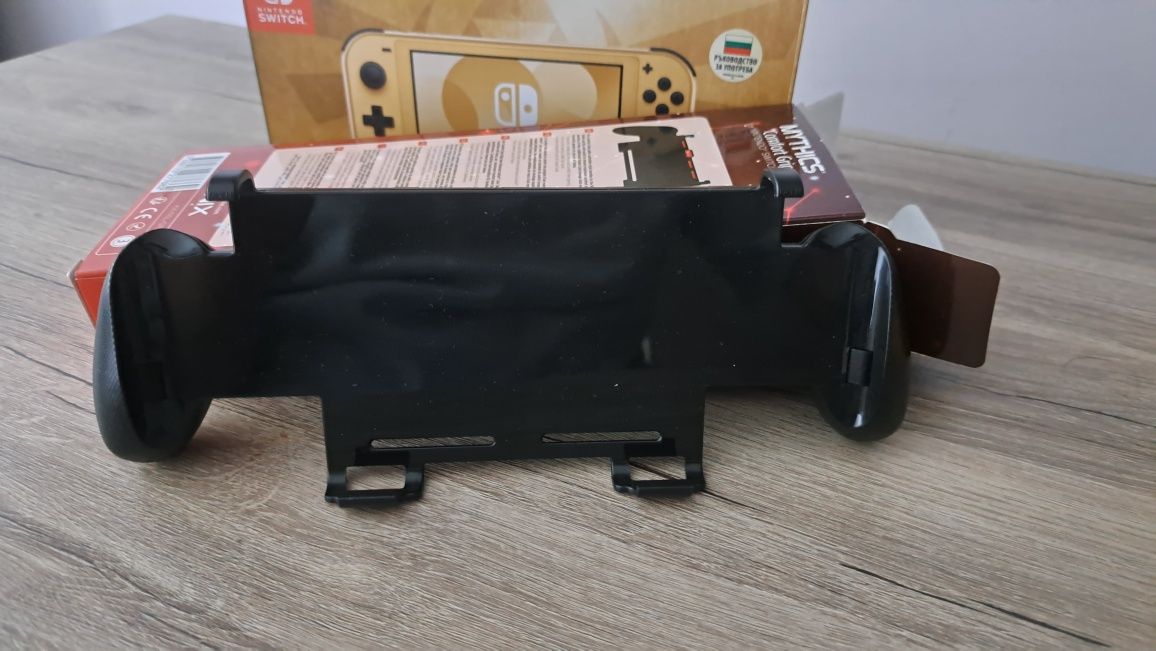 Nintendo Switch Lite Hyrule Edition + игра + 128GB карта – Гаранция