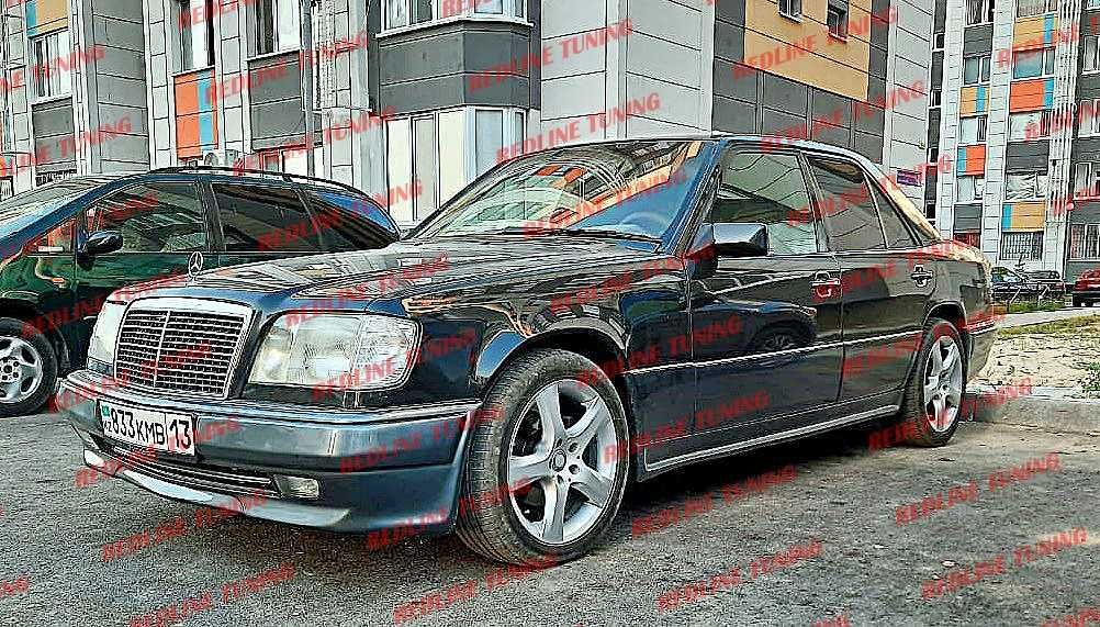 Mersedes Benz w123 AMG1 бампера накладки в круг