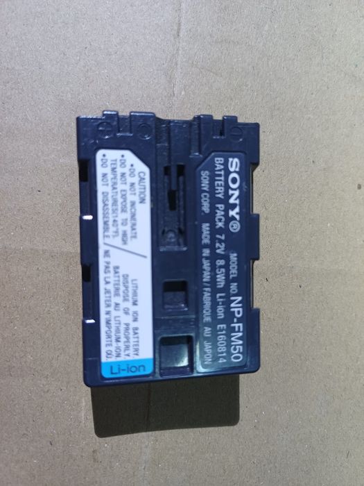 Baterie Sony NP-FM50, NP-FM55H, NP-QM51,
Este in stare buna!!

#7