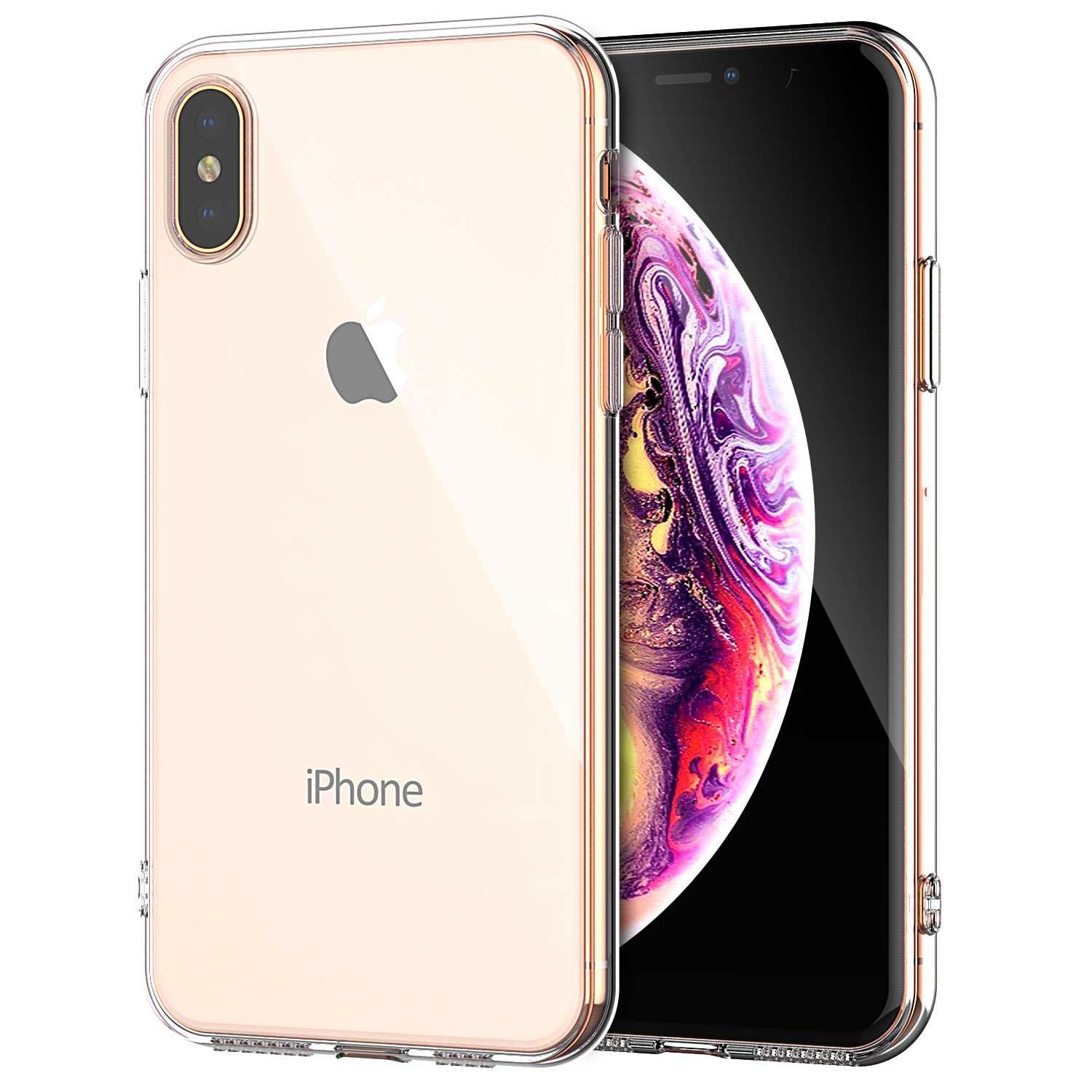 Силиконов Прозрачен Калъф за iPhone 13/12/Mini/Pro/Max/11/X/XS/SE 2/8