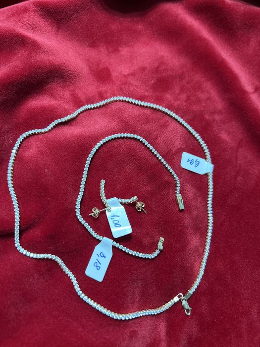 Colier,bratara si cercei