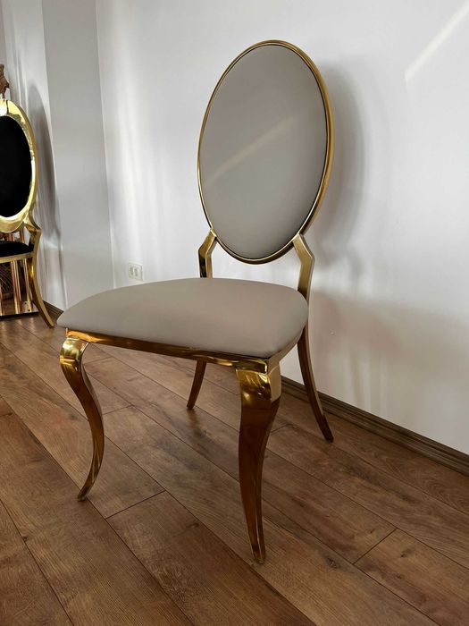 Scaune aurii de lux săli evenimente Ballroom, scaun BELLEVUE premium
