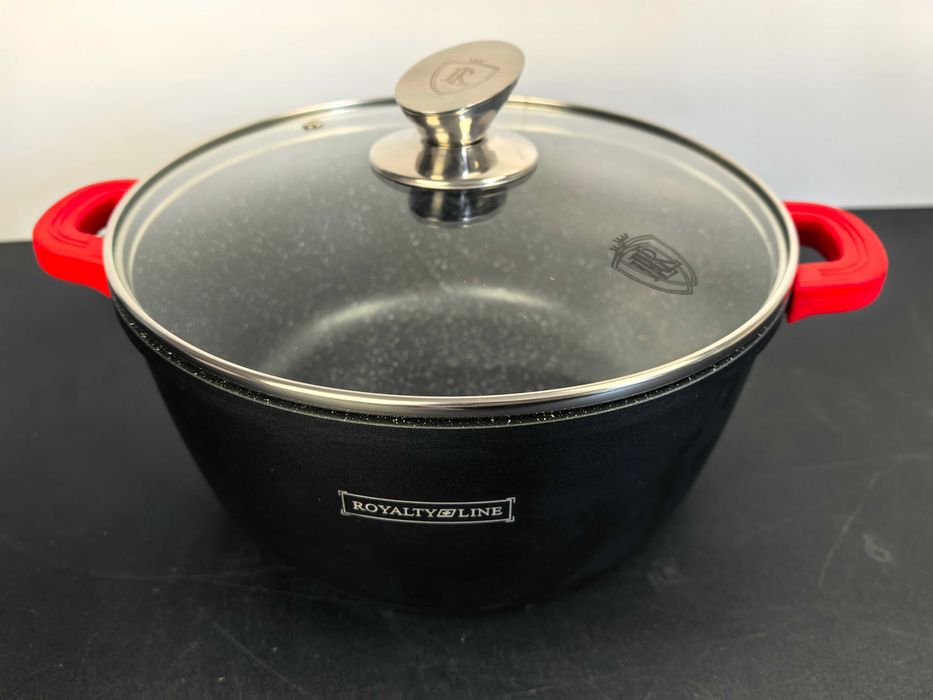 Cratita marmorata 24 cm 3 8 litri 149 lei