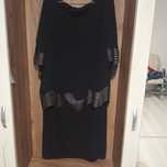 Rochie de zi ,neagra,mărime 52