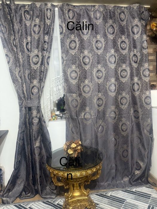 Vând draperii noi gata cusute cu rejansa
