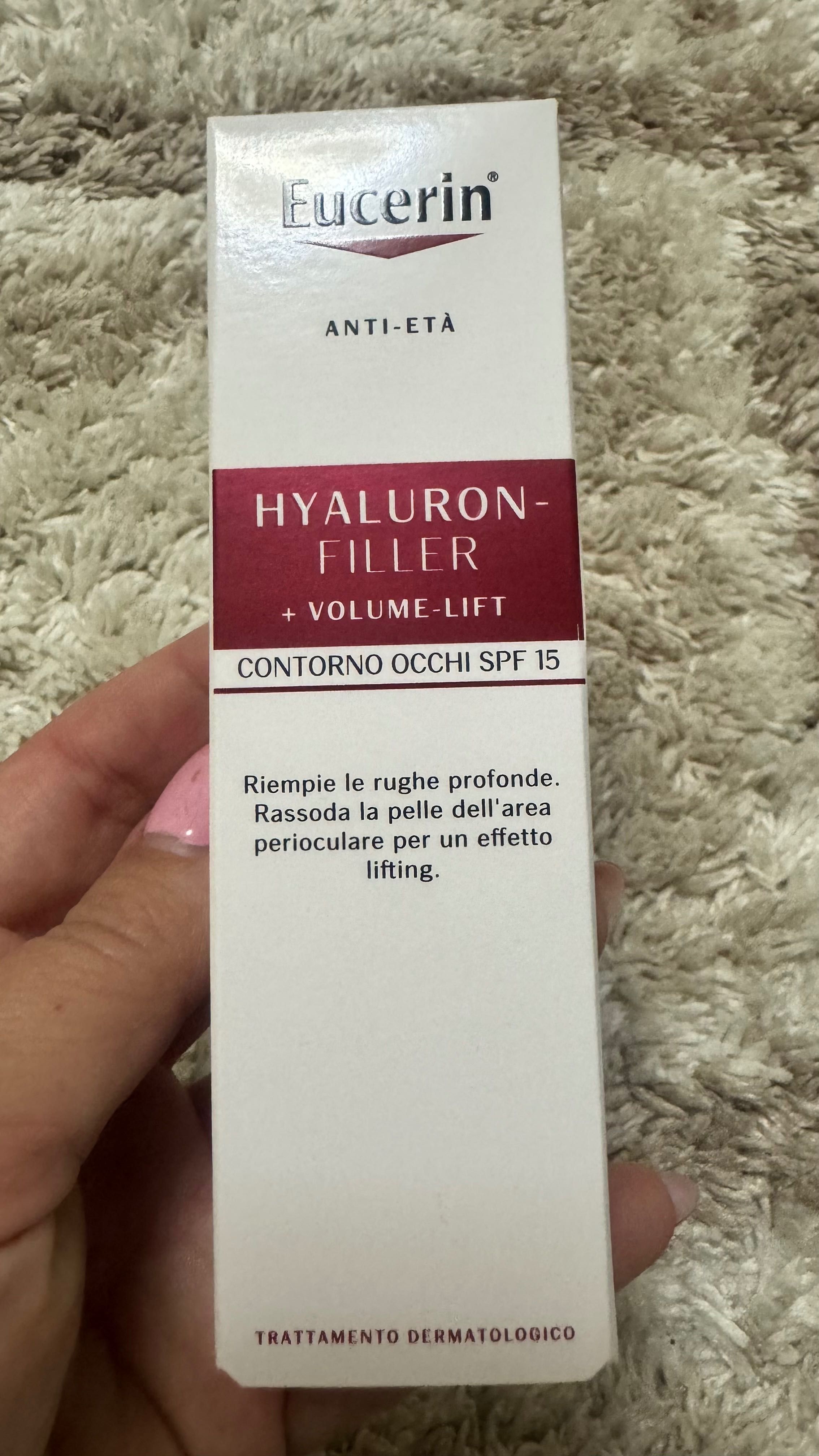 Eucerin hyaluron filler околоочен крем