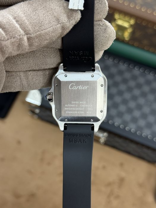 Cartier Santos Rubber