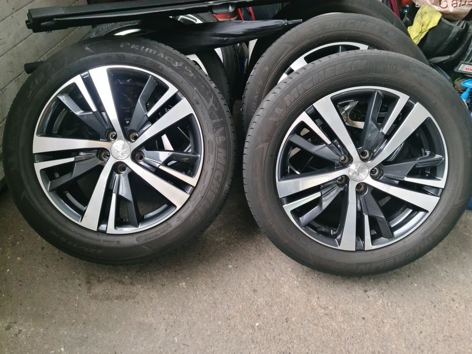 Jante bicolore Peugeot 3008/5008/508/407,18" Citroen C5/Ds7,Ford,Volvo
