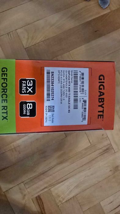 Placa video GIGABYTE RTX 4060 Ti Eagle OC, 8GB GDDR6, 128-bit Garantie