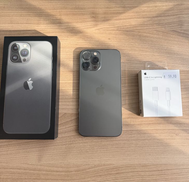 Iphone 13 pro max 256GB + подарък 2m зарядно