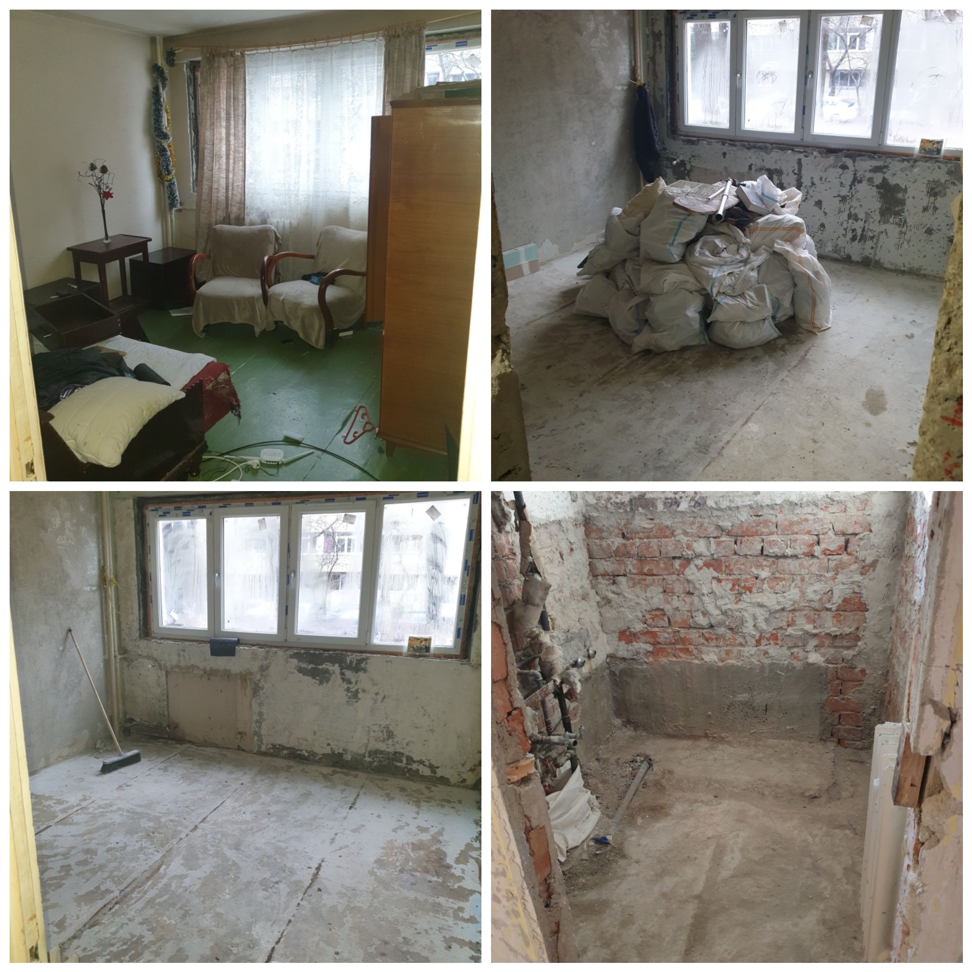 Decopertam transport debarasam demolari pereți  decopertari car moloz
