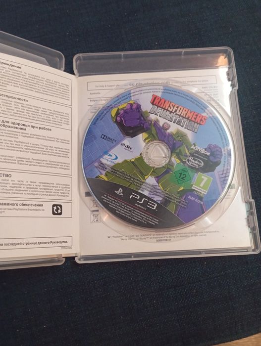 Диск PlayStation 3 PS3 Transformers Devastation