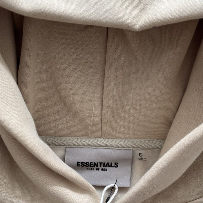 Essentials Black & Beige Hoodie - НОВИ