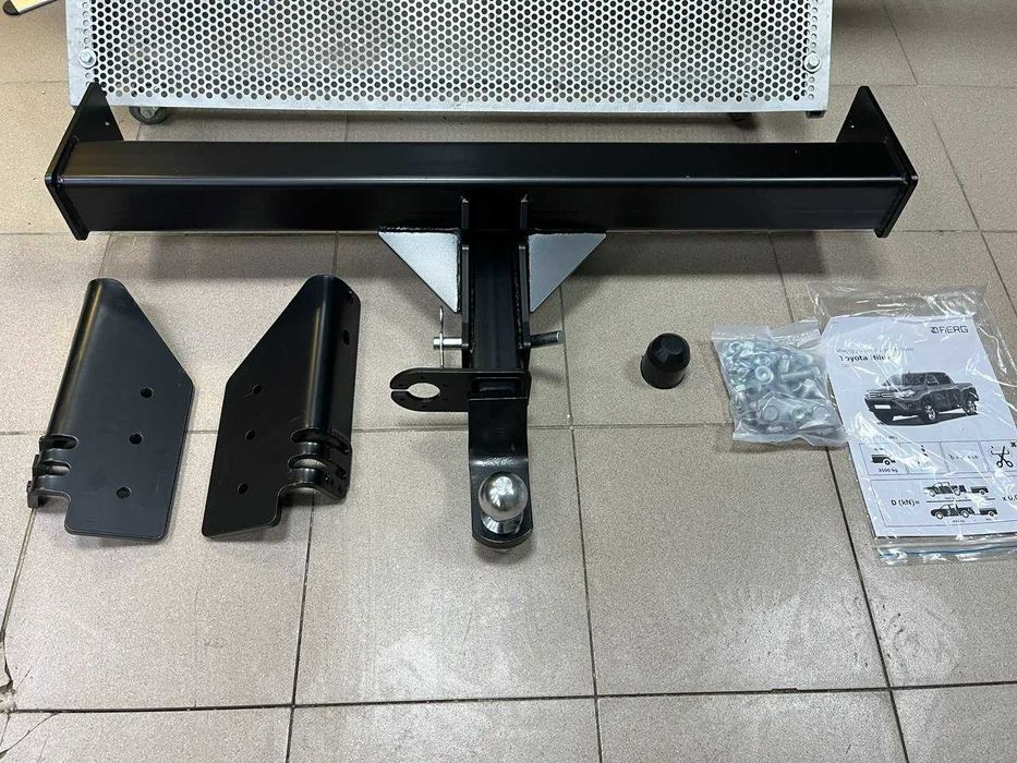 Фаркоп на Toyota Hilux 2005- 25 усиленный Хайлюкс JAC T6 с 2019-