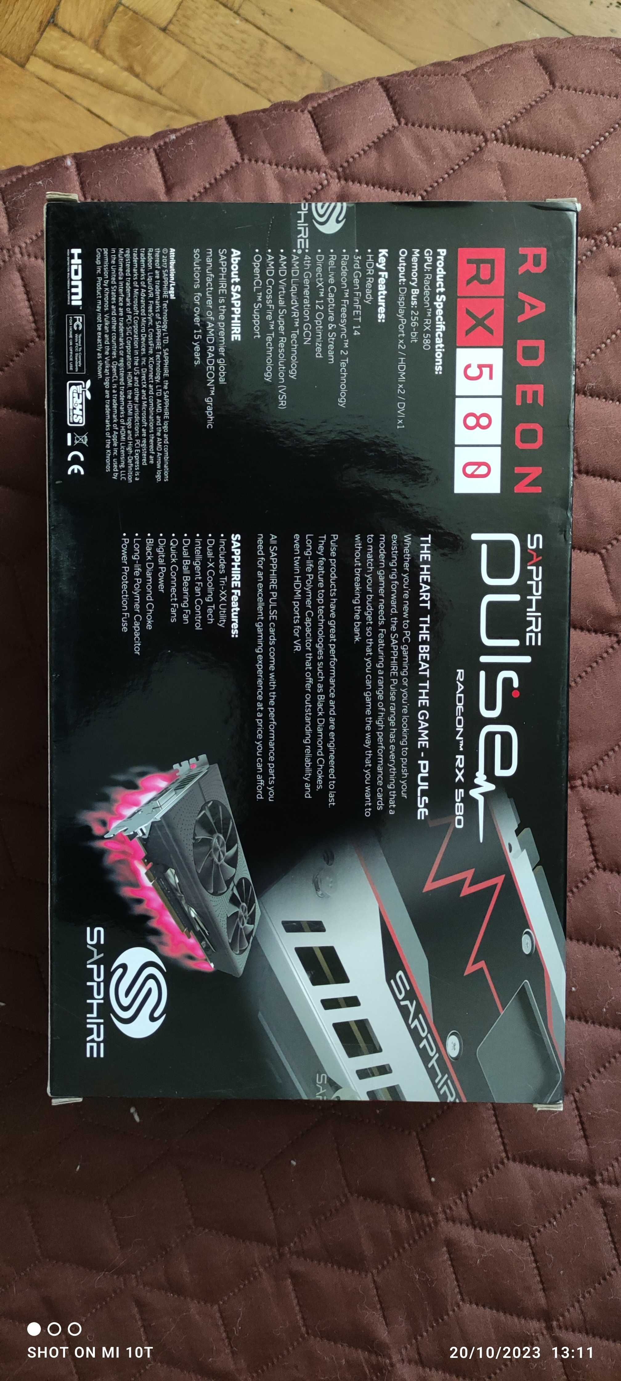 Rx 580 8GB Sapphire Plus
