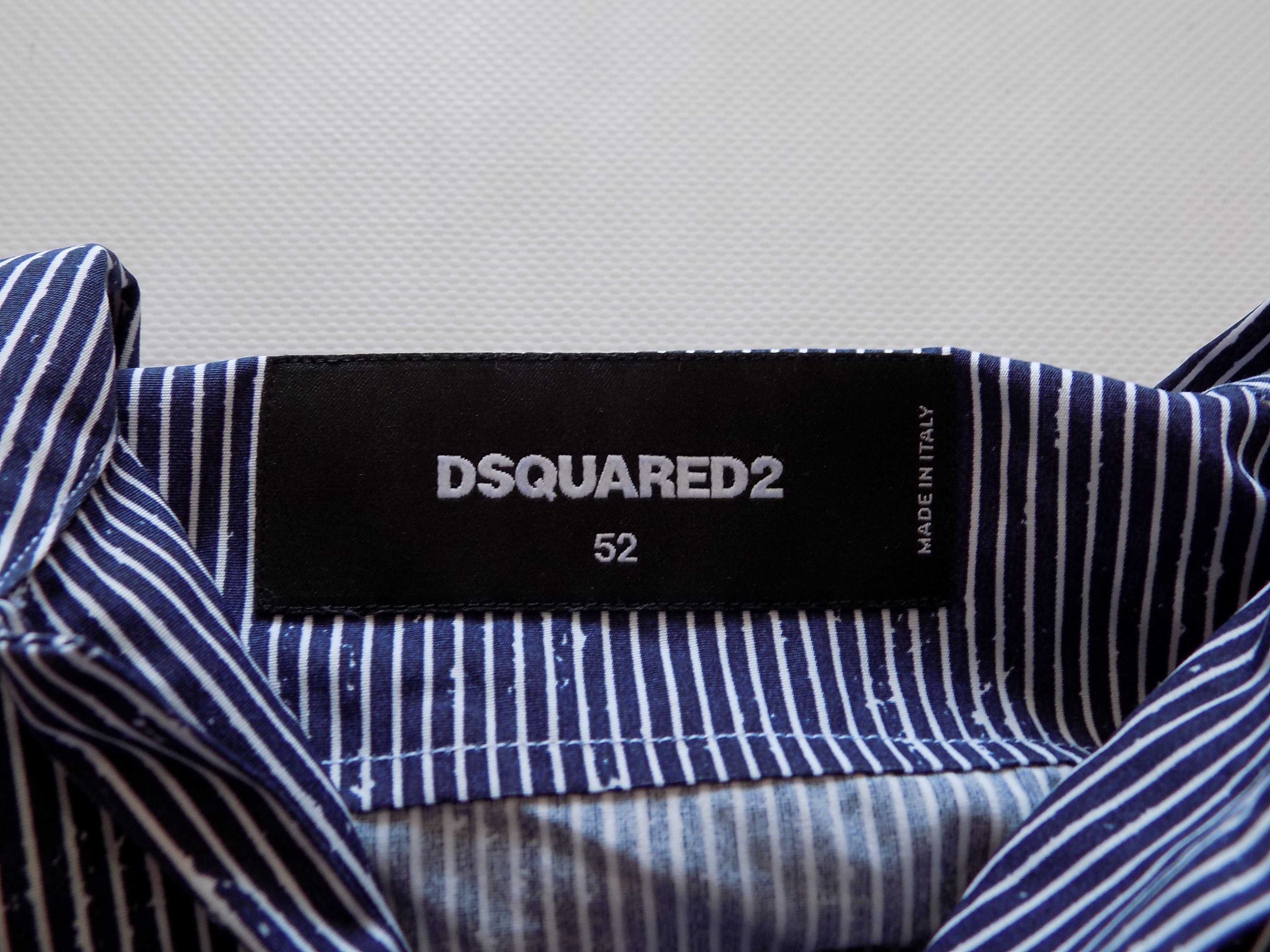 риза dsquared2 тениска блуза потник горнище фанела оригинал мъжка 52/M