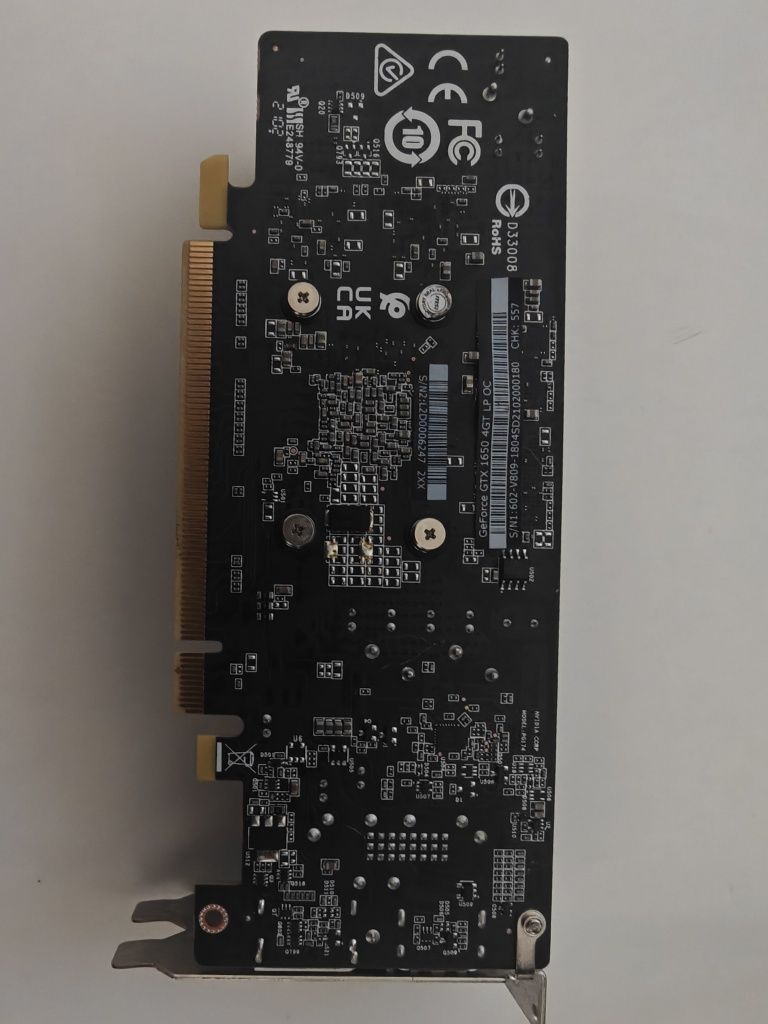 GTX 1650 LP Нископрофилна