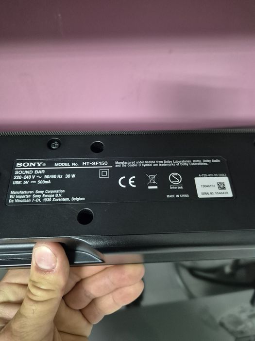 Soundbar Sony  ht-sf 150