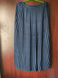 Плиссированная юбка в пол на 46-48 размер