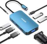 8-в-1 Докинг станция BENFEI USB C MST ,USB-C HUB