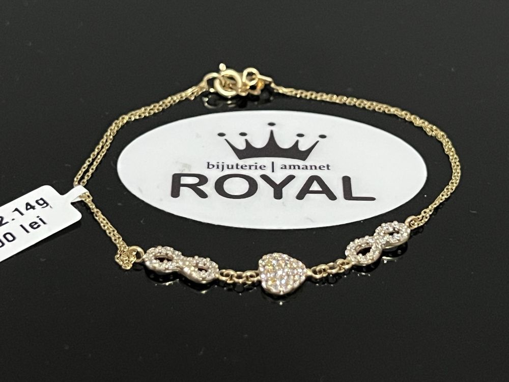 Bijuteria Royal CB : Bratara dama aur 14k 2,14 grame