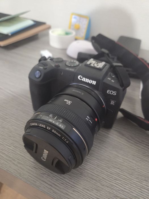 Canon rp + объектив на 50 мм
