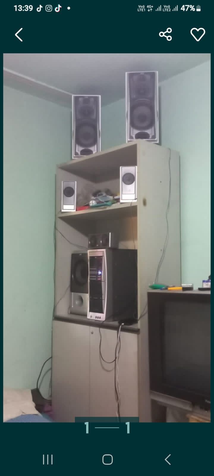 Продам музыкальный центр JVC