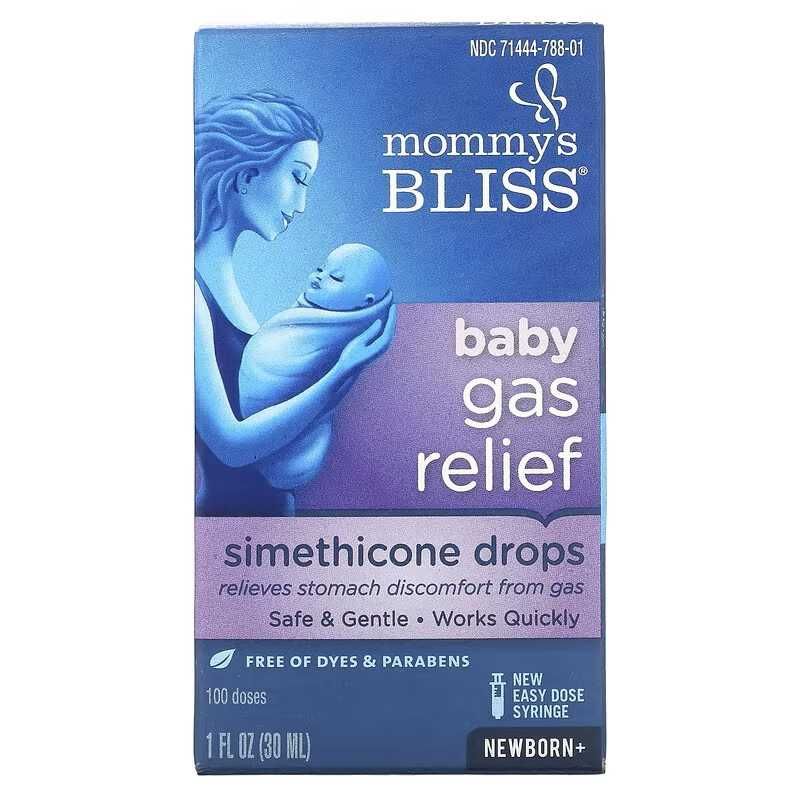 Mommy's Mommys Bliss Baby Gas Relief Baby Multivitamin + Iron