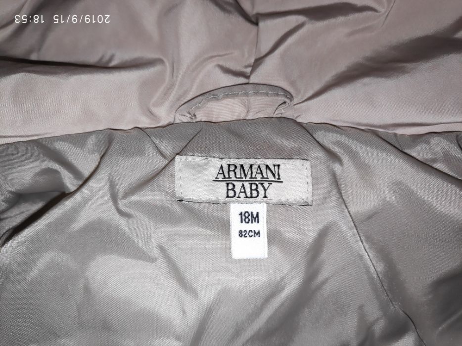 Курточка для девочки Armani Baby оригинал, Италия