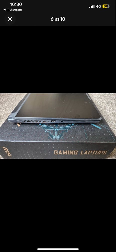 MSI GAMING laptop покупал в Англии